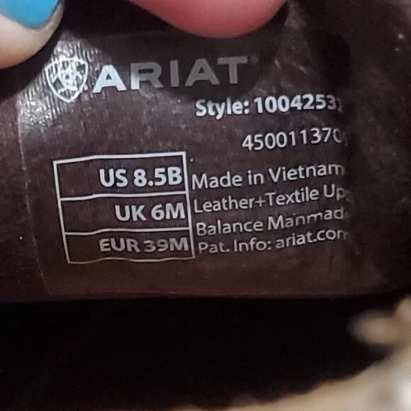 Womens Ariat Cruisers 8.5 - Picture 2 of 4